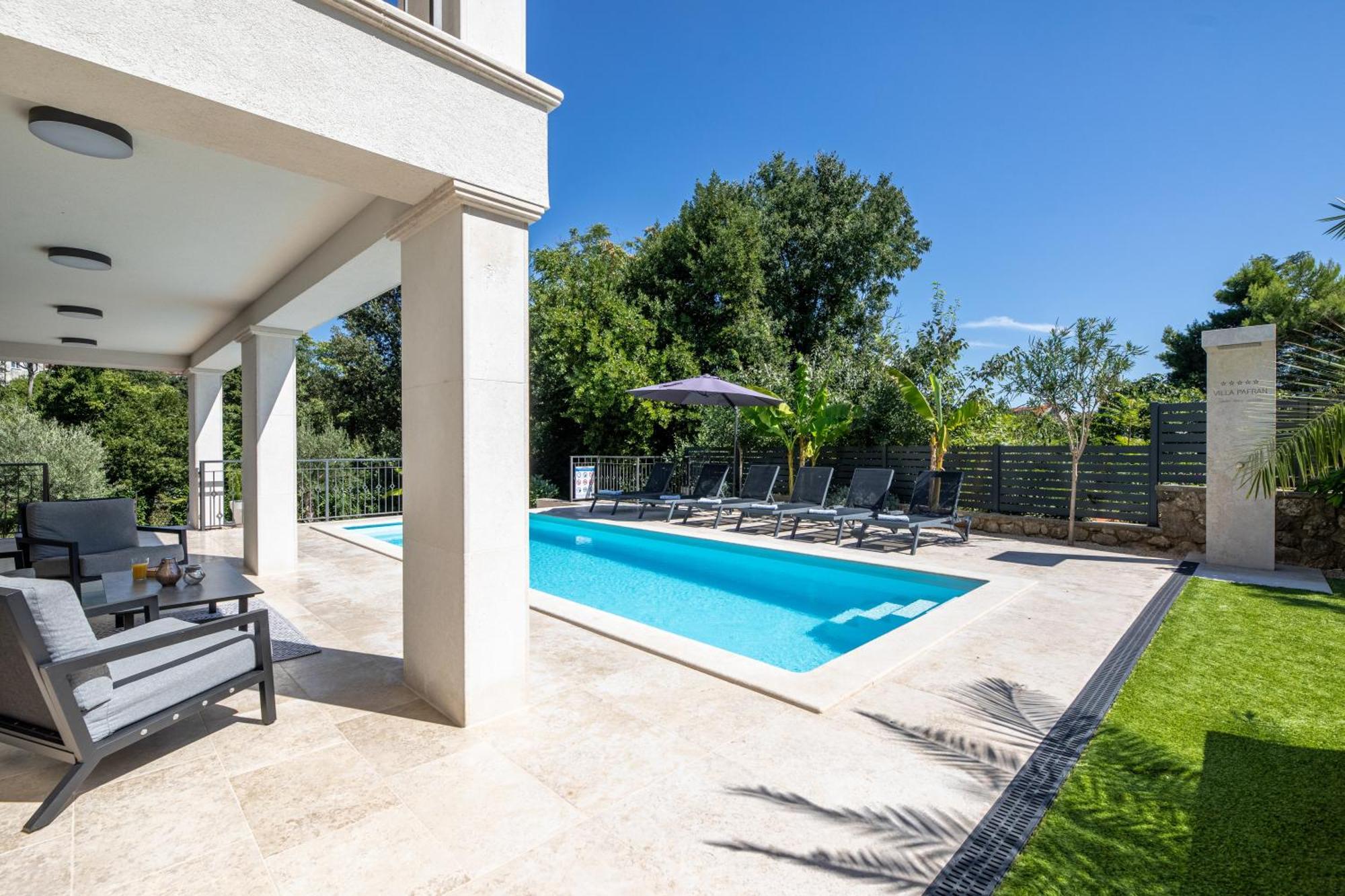 Villa Pafran Krk Town Esterno foto